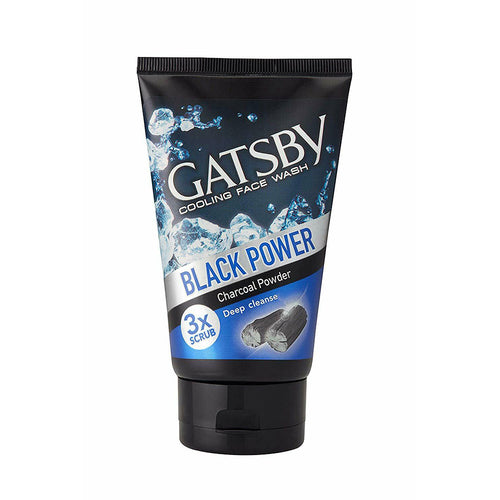 GASTBY Cooling Face Wash Black Power, 100g