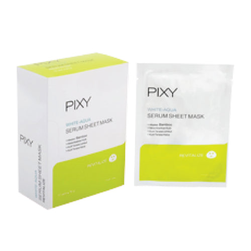 PIXY White-Aqua Serum Sheet Mask Bamboo, 20g