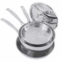 Load image into Gallery viewer, J.A. Henckels International 10-piece Tri-ply Stainless Steel Cookware Set